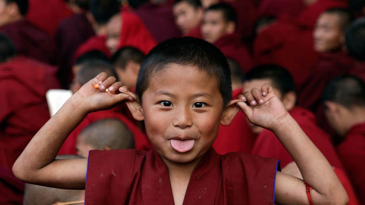 Дети буддисты