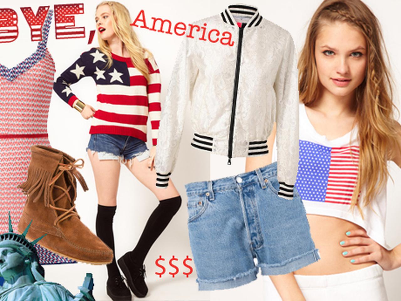 Картинки одежда из Америки